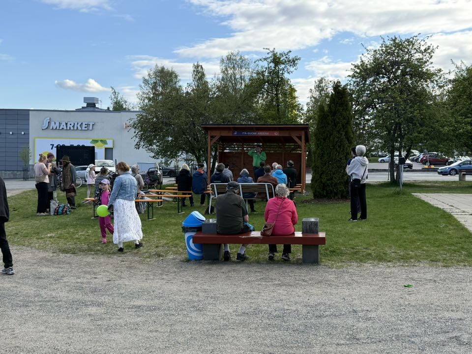 Itä-Suomi Areenan avajaiset.