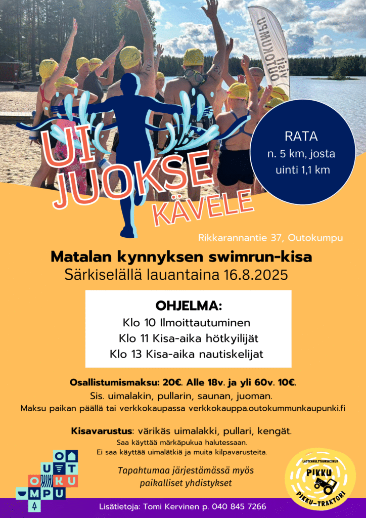 Swimrun mainos