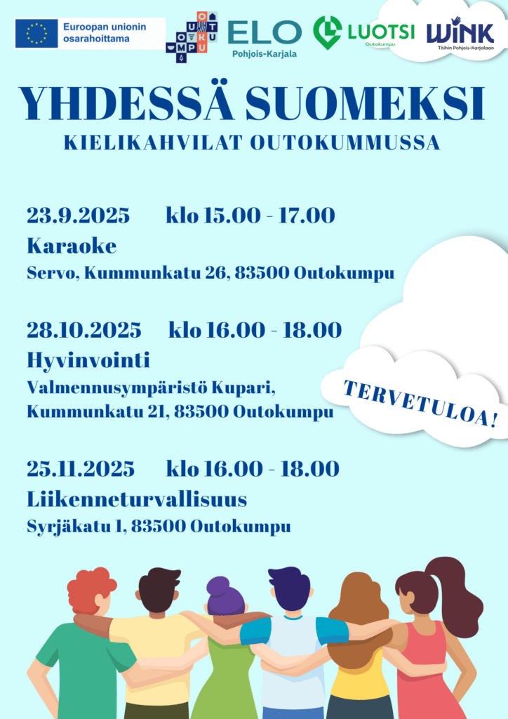 Kielikahvila mainos