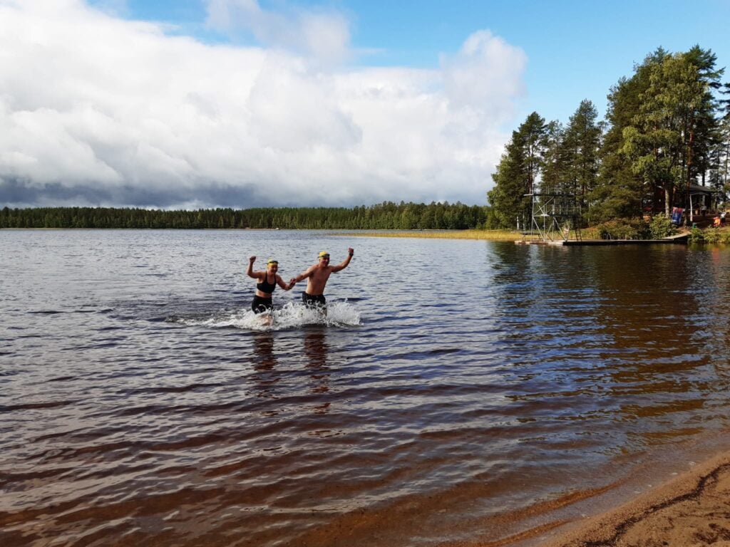 Swimrun-tapahtuma.