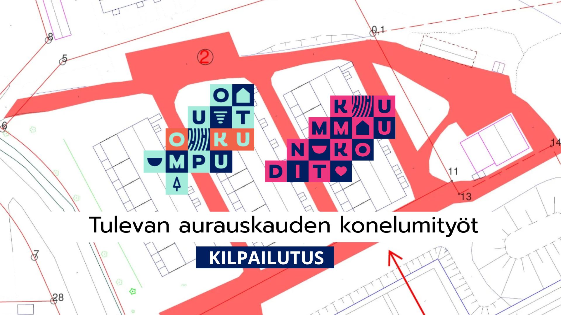 Kilpailutus: Tulevan aurauskauden konelumityöt