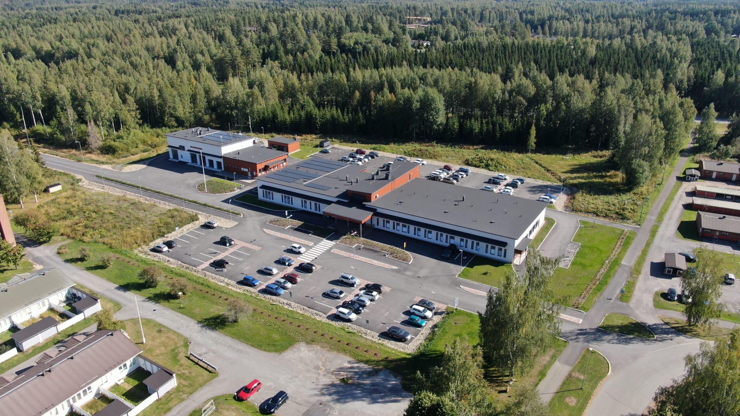 Sote-keskuksen ilmakuva 2025.