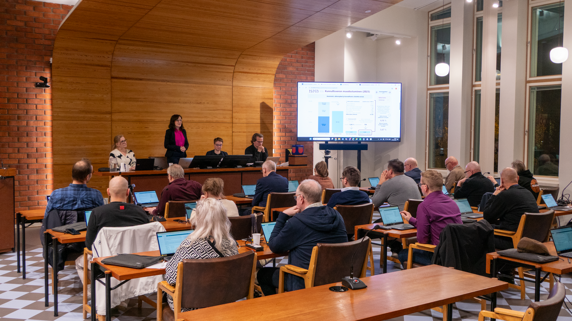 Kaupunginvaltuusto vahvisti veroprosentit vuodelle 2026