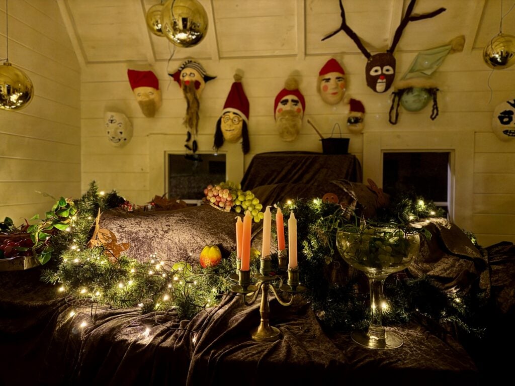 Islantilaisten joulupoikien mökki