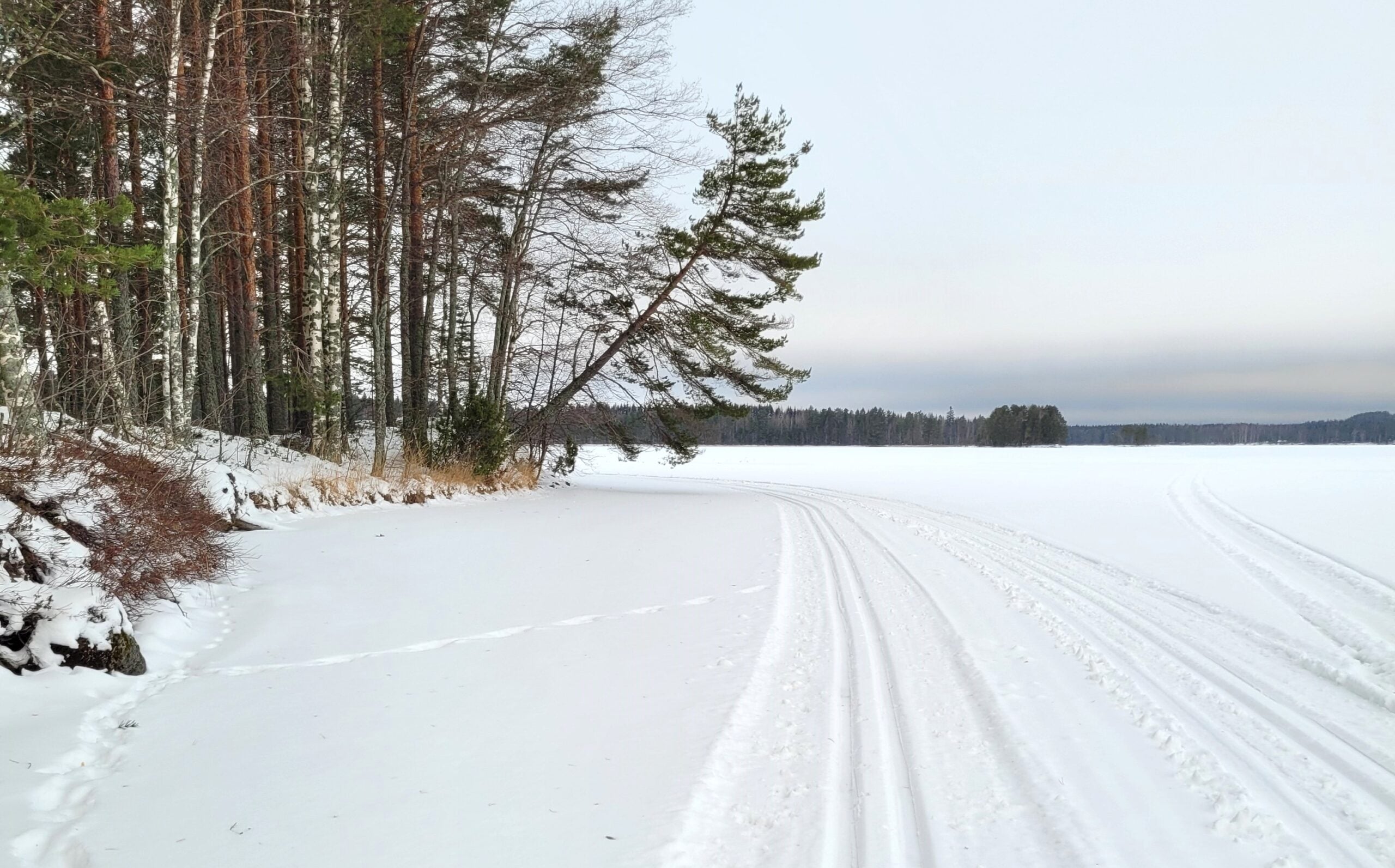 Nyt pääsee Pitkälahdesta jääladulle hiihtämään
