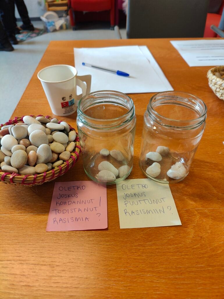 Yhdenvertaisesti yhdessä -tapahtuma.