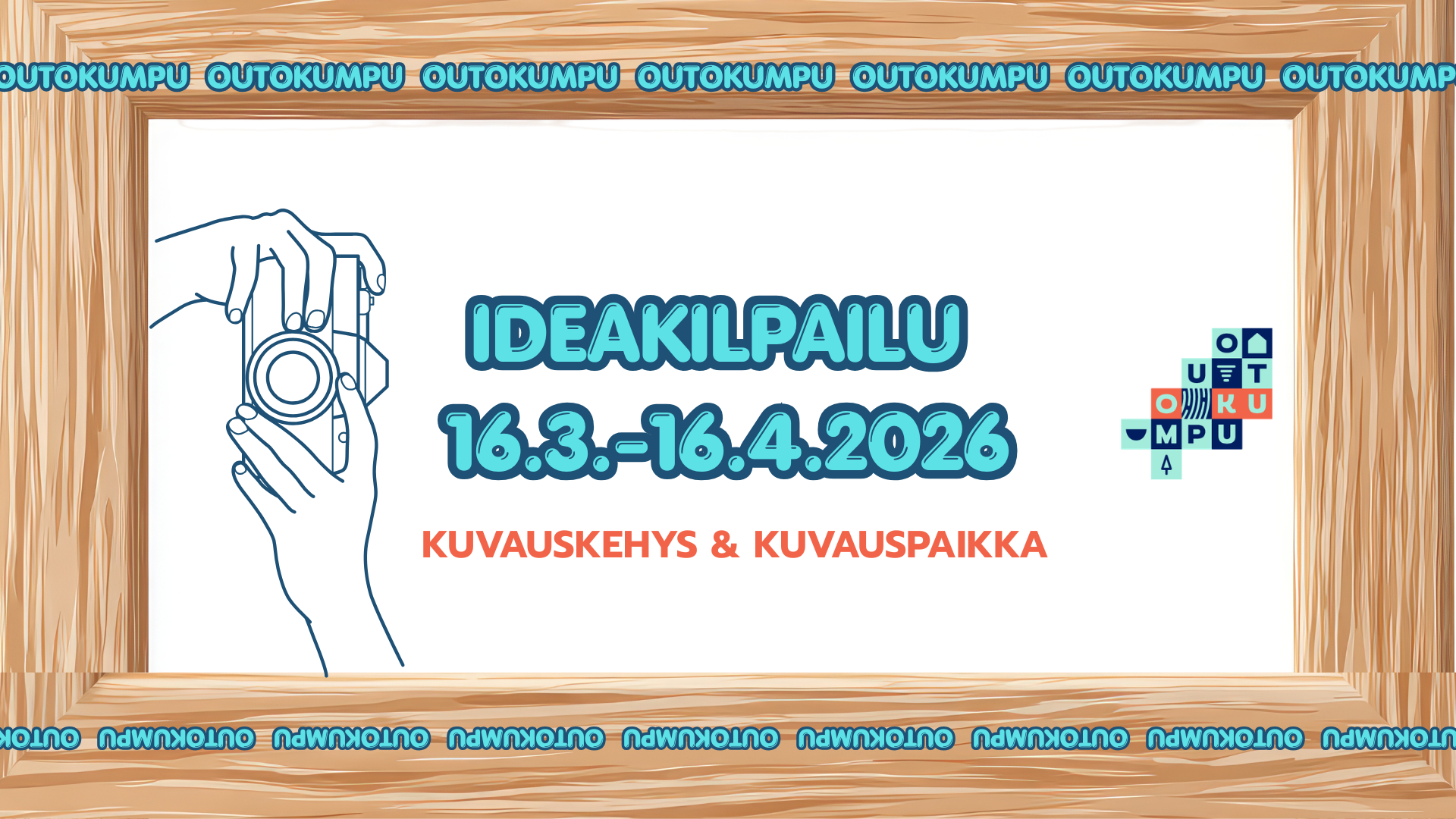 Ideoi Outokumpuun kuvauskehys — osallistu kilpailuun!