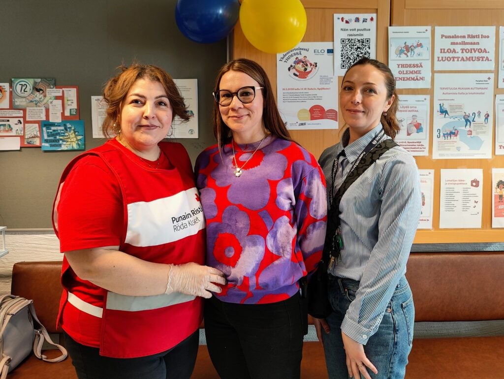 Yhdenvertaisesti yhdessä -tapahtuma.