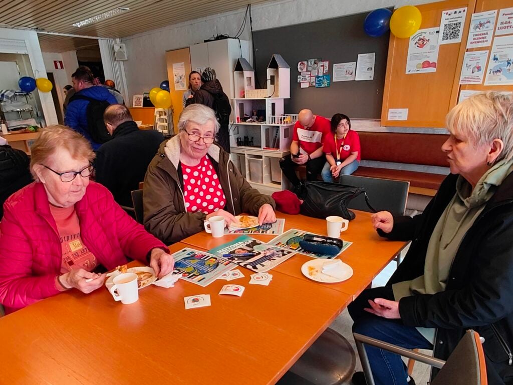 Yhdenvertaisesti yhdessä -tapahtuma.