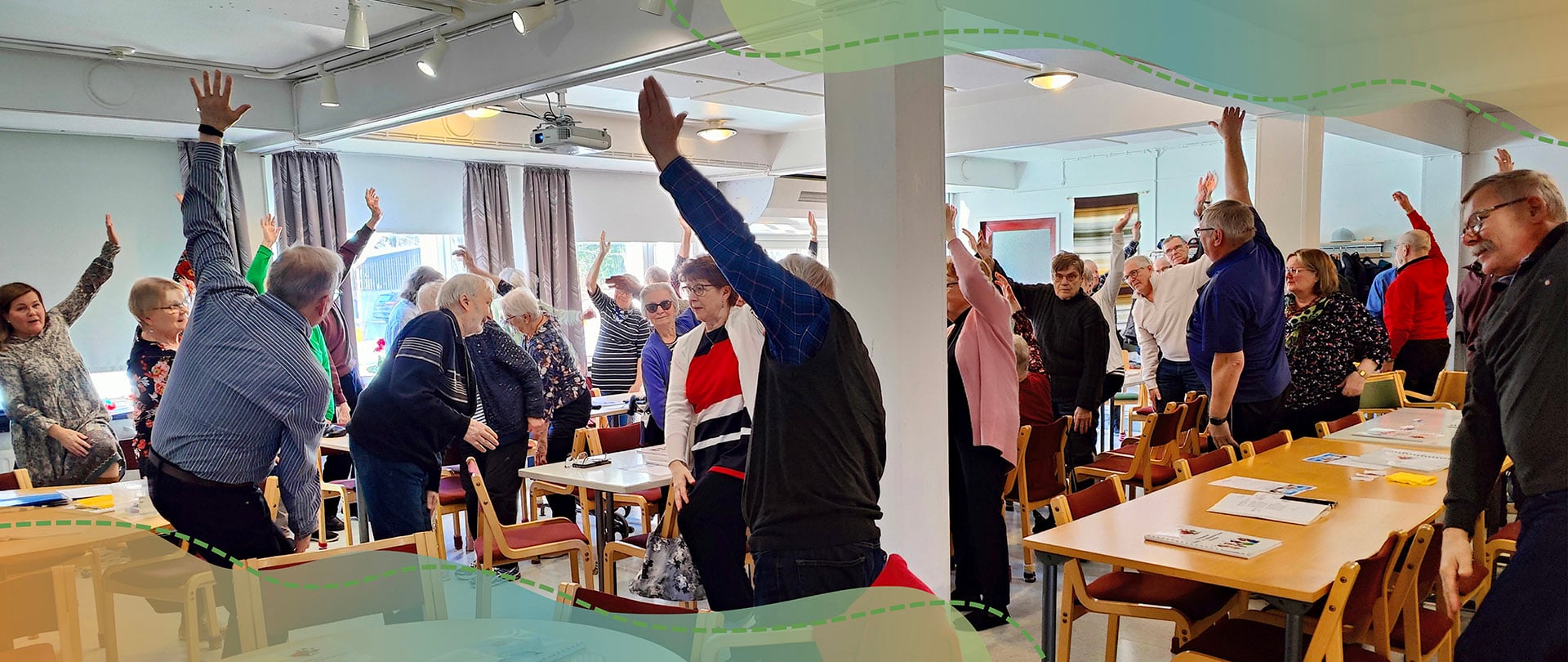 Yhdessäoloa, liikettä ja vuosittainen yllätysmatka