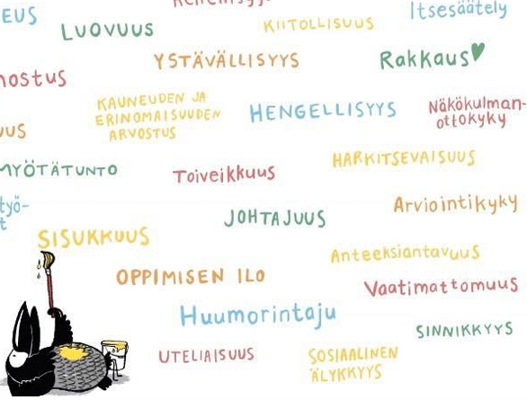 Huomaa 
hyvä –illan 
terveisiä 
lasten  
huoltajille 
koteihin