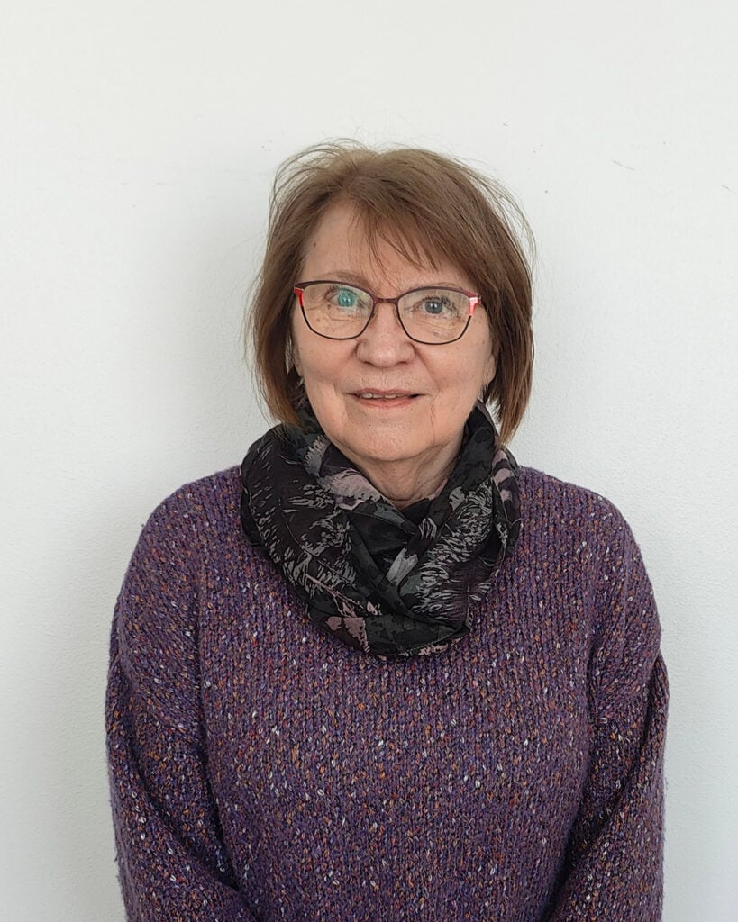 Kerhon emäntä Kirsti Kesonen.