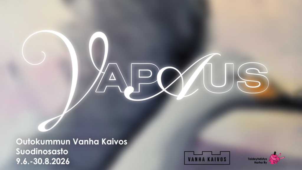 Vapaus-taidenäyttelyn mainos